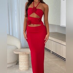 What A Girl Wants Maxi Dress - White Box